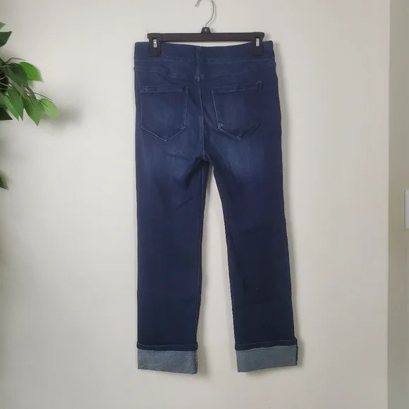 Liverpool Los Angeles Crop Jeans Women's Size 4 27 Dark Wash - Picture 6 of 13